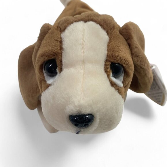 TY Beanie Babies Tracker The Bloodhound 8" Plush Toy Collectible Brown 1998 NWT - Picture 6 of 6